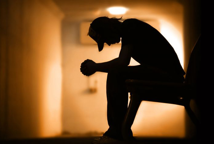 Man struggling with frustration